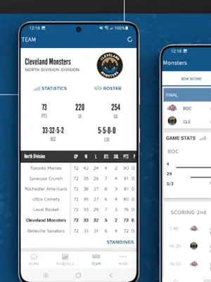 Cleveland Monsters android App screenshot 1