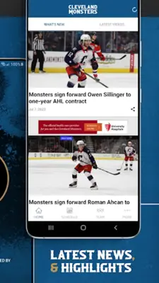 Cleveland Monsters android App screenshot 7